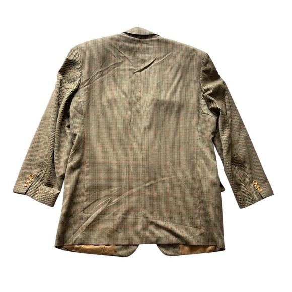 Hugo Boss vintage Corleone check plaid Vitale Barberis Caronico wool blazer | 42 - Picture 6 of 15